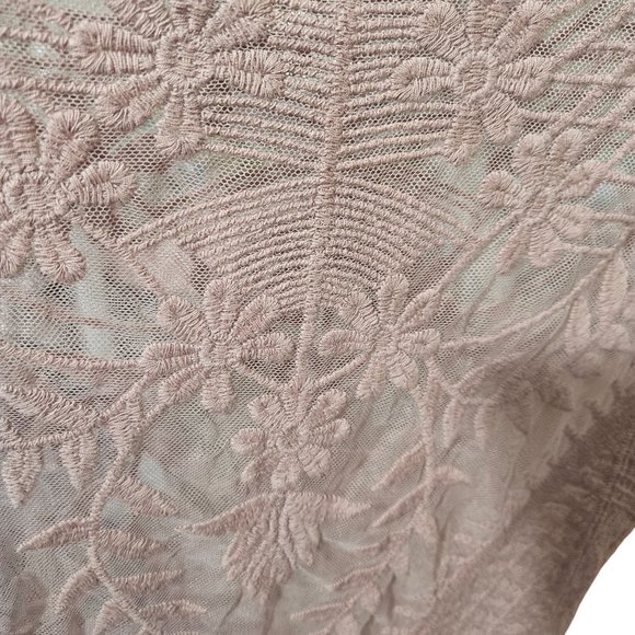 Say What? Pink Lace Crop Top - Picture 4 of 4